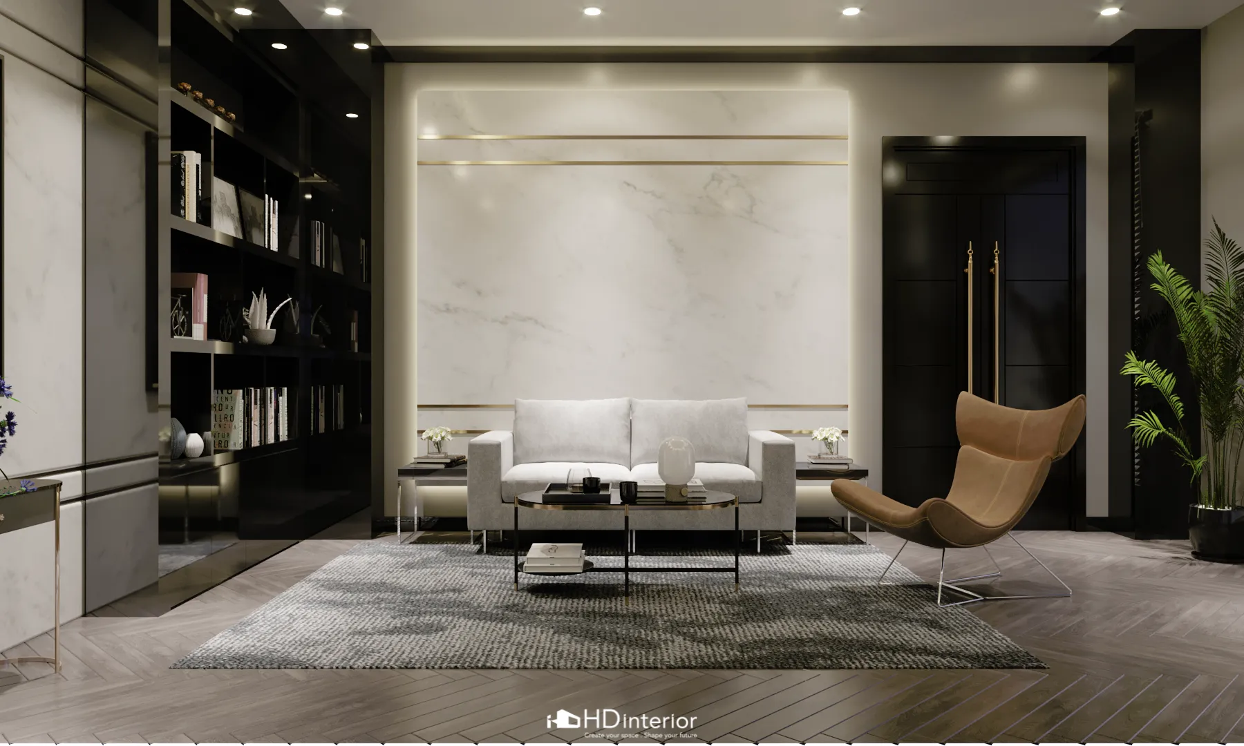 Văn phòng & nhà ở Tuấn Khánh - HDinterior