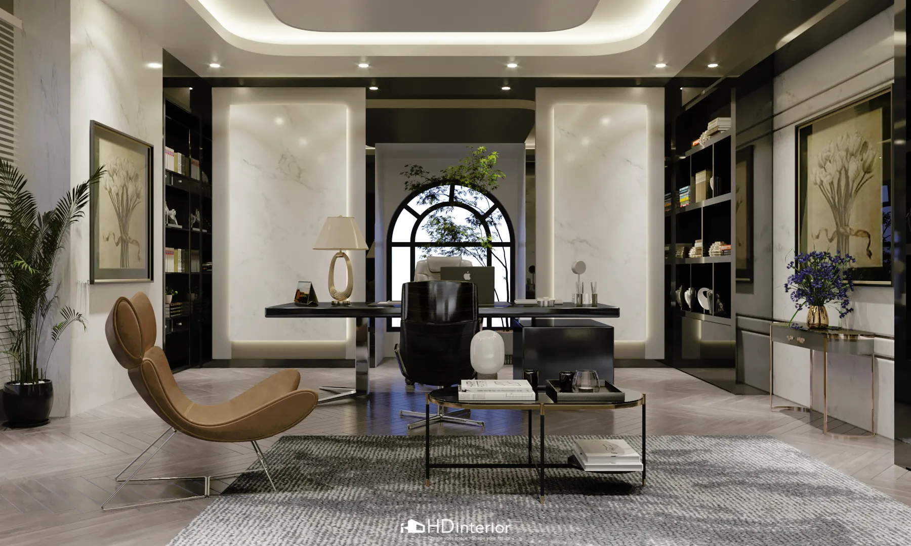 Văn phòng & nhà ở Tuấn Khánh - HDinterior