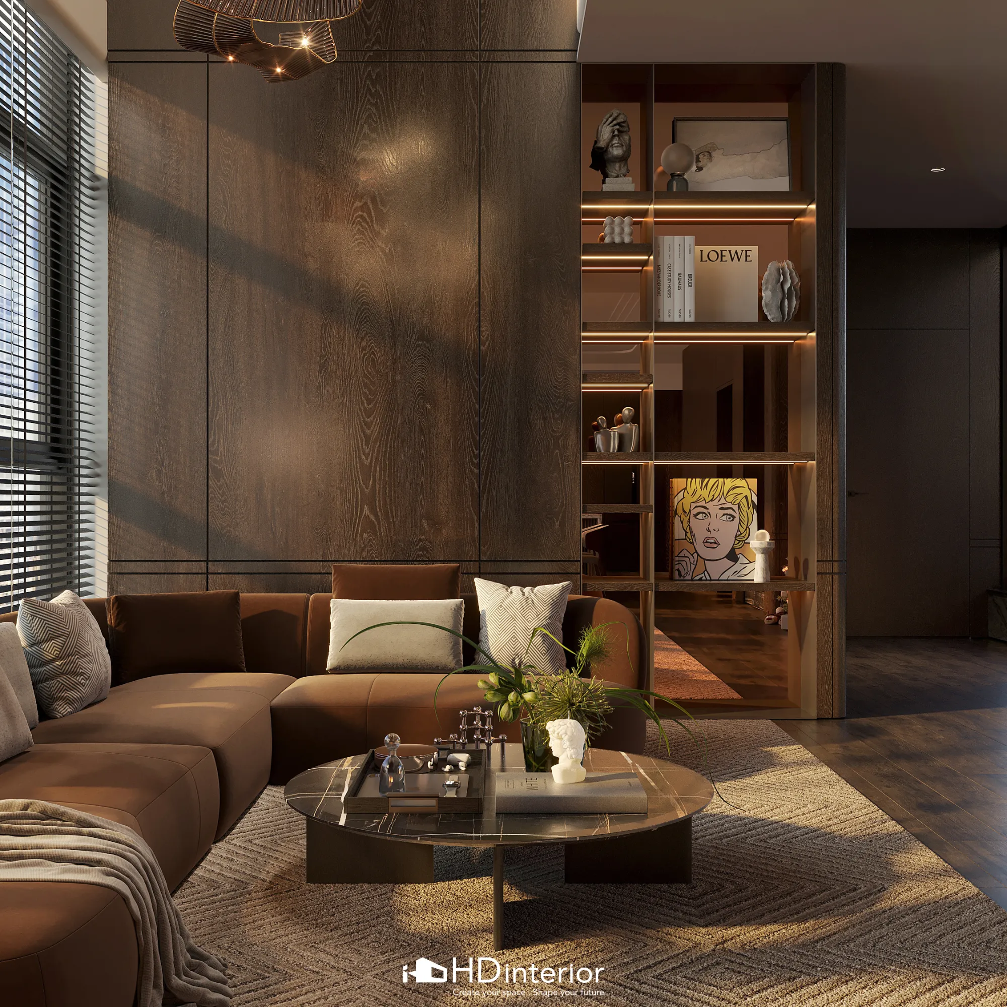 Penthouse Ecopark - HDinterior